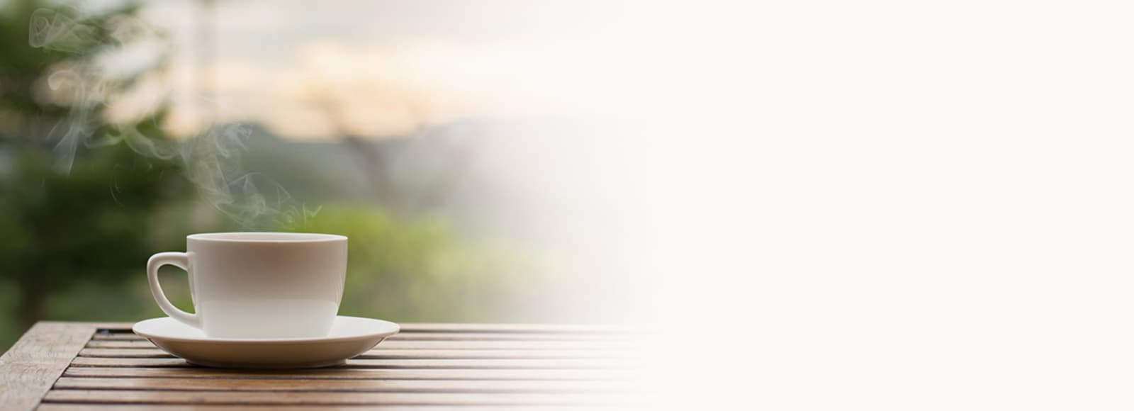 Dif1600x580_ConversationsFlip Conversations coffee cup banner at Amica senior living residence.